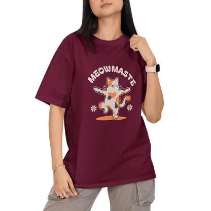 Meowmaste Unisex Oversized T-Shirt