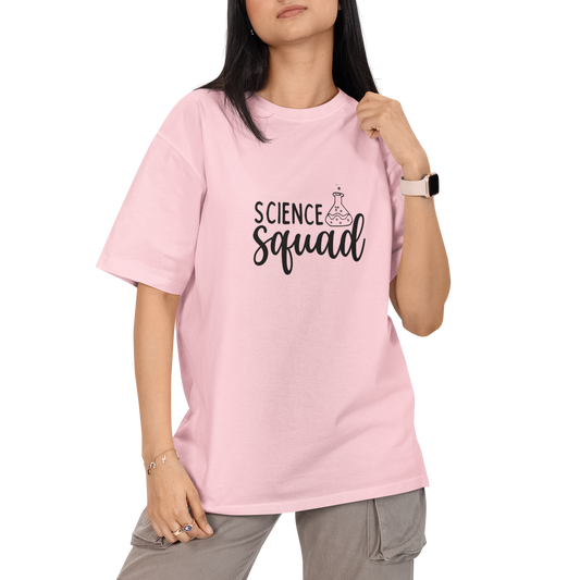 Science Squad Unisex Oversized T-Shirt