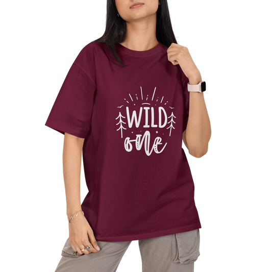 Wild One Unisex Oversized T-Shirt