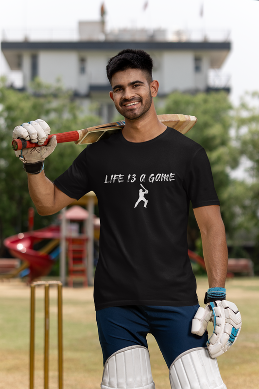 Life Is A Game Men Classic Crew T-Shirt