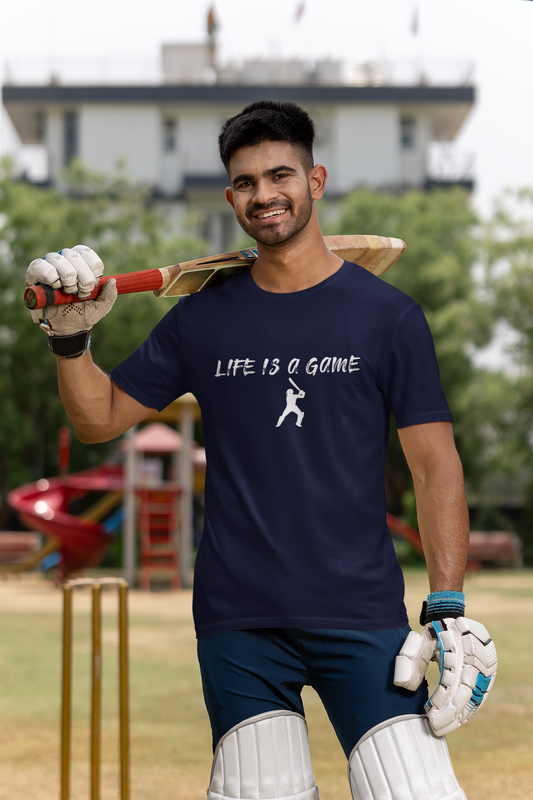 Life Is A Game Men Classic Crew T-Shirt