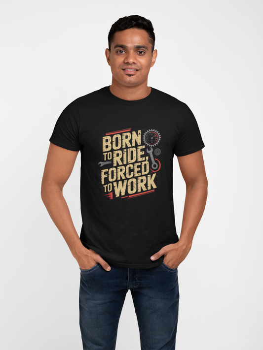 Born To Ride Men Classic Crew T-Shirt