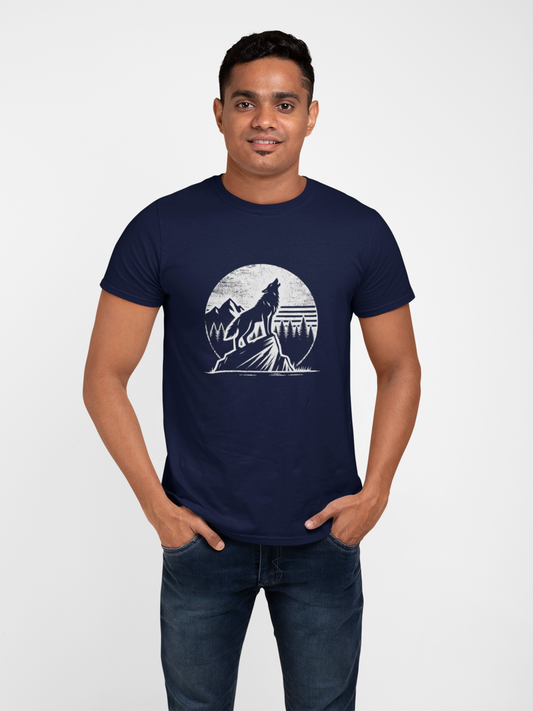 Wolf Men Classic Crew T-Shirt